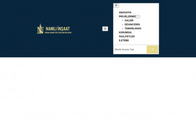 namliglobalinsaat.com.tr screenshot