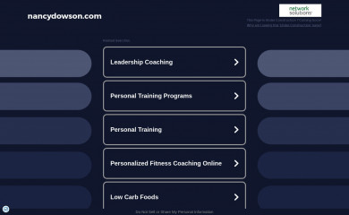 nancydowson.com screenshot