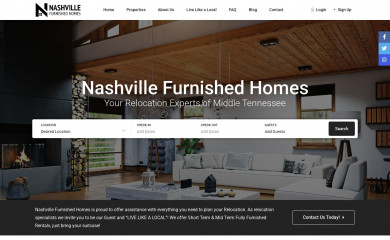 nashvillefurnishedhomes.com screenshot
