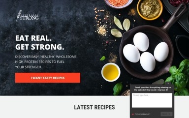 naturallystrong.me screenshot