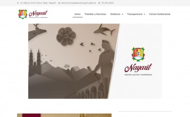 nayarit.gob.mx screenshot