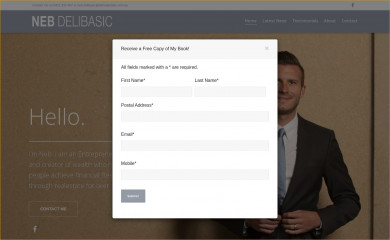 nebdelibasic.com.au screenshot