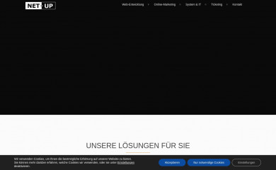 net-up.de screenshot