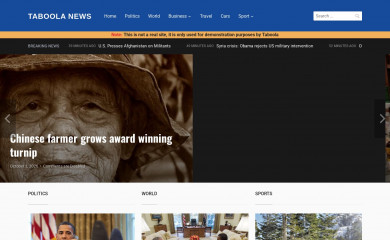 newsroomdemo.com screenshot
