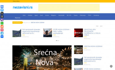 nezavisni.rs screenshot