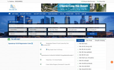 nhadatvip.org screenshot