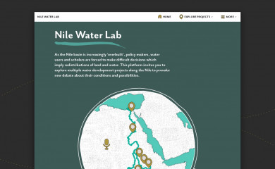 nilewaterlab.org screenshot