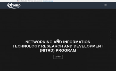 nitrd.gov screenshot