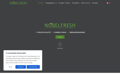 nobelfresh.com screenshot