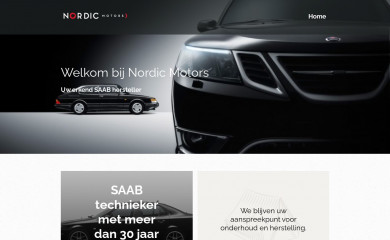 nordicmotors.be screenshot