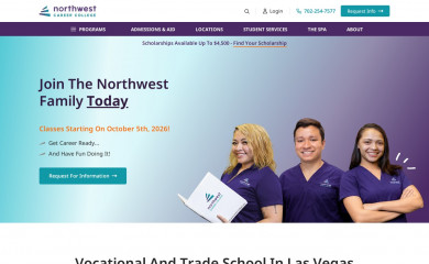 northwestcareercollege.edu screenshot