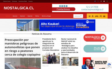 nostalgica.cl screenshot