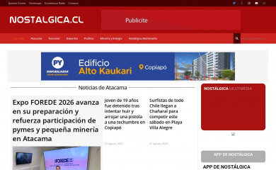 nostalgica.cl screenshot