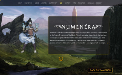 numenera.com screenshot
