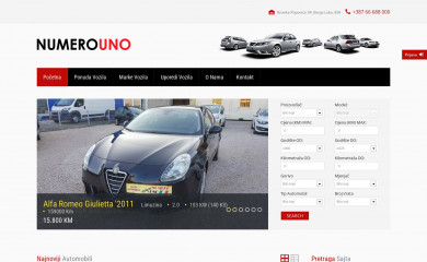 numerouno-bl.com screenshot