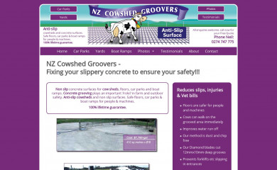 nzcowshedgroovers.co.nz screenshot