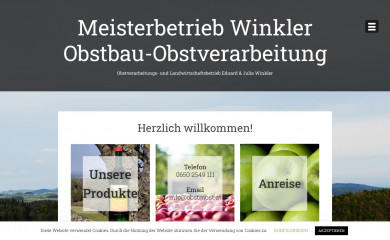 obstmost.at screenshot