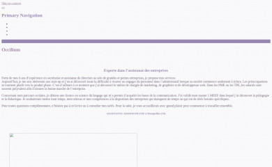 occilium.fr screenshot