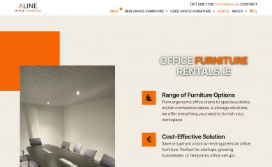 officefurniturerentals.ie screenshot
