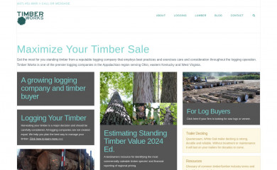 ohiotimberworks.com screenshot