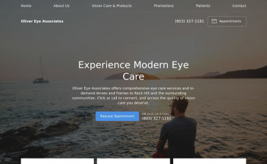 olivereyeassociates.com screenshot