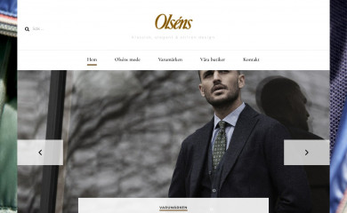 olsenmode.se screenshot