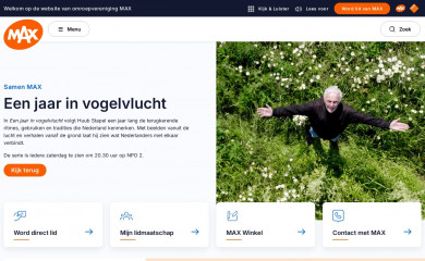 omroepmax.nl screenshot