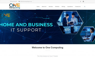 onecomputing.com.au screenshot