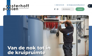 oosterhoffpoolen.nl screenshot