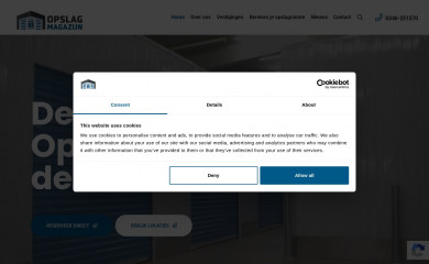 opslagmagazijn.nl screenshot