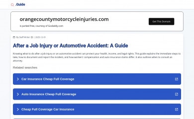 orangecountymotorcycleinjuries.com screenshot