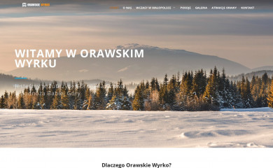 orawskiewyrko.pl screenshot