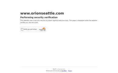 orionseattle.com screenshot