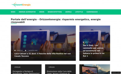 orizzontenergia.it screenshot