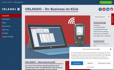 orlando.at screenshot