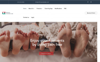 orthocanadalab.com screenshot
