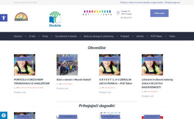 os-vransko.si screenshot