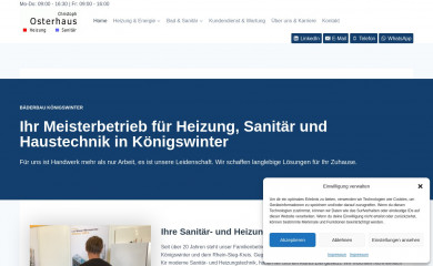 osterhaus-haustechnik.de screenshot