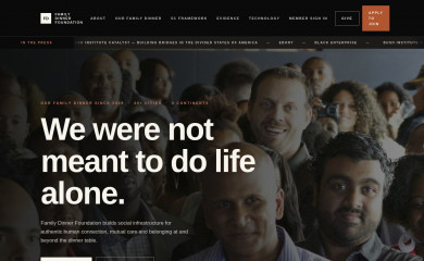 ourfamilydinner.org screenshot