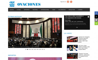 ovaciones.com screenshot