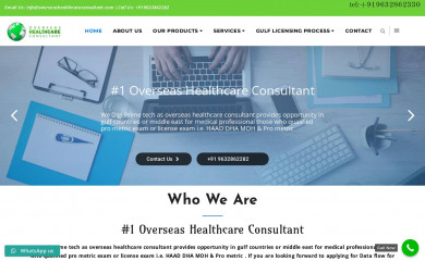 overseashealthcareconsultant.com screenshot