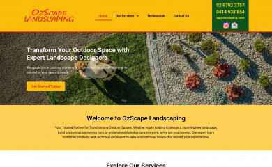 ozscaping.com screenshot