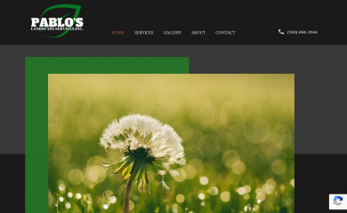 pabloslandscapeservices.com screenshot
