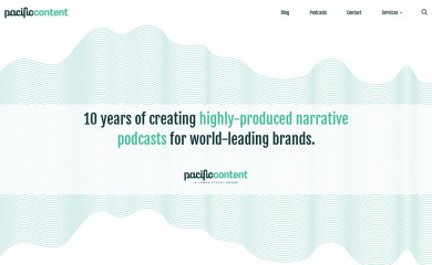 pacific-content.com screenshot