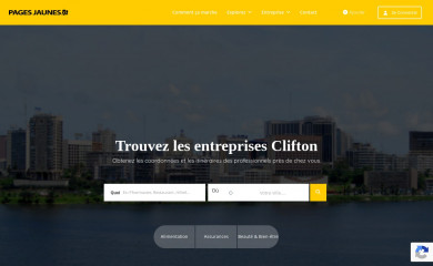 pagesjaunes.ci screenshot