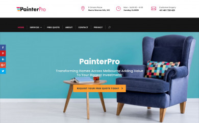 painterpro.com.au screenshot