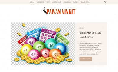 paivanvinkit.fi screenshot