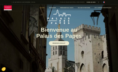palais-des-papes.com screenshot