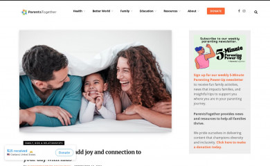 parents-together.org screenshot