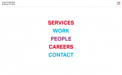 partnerscreative.com screenshot